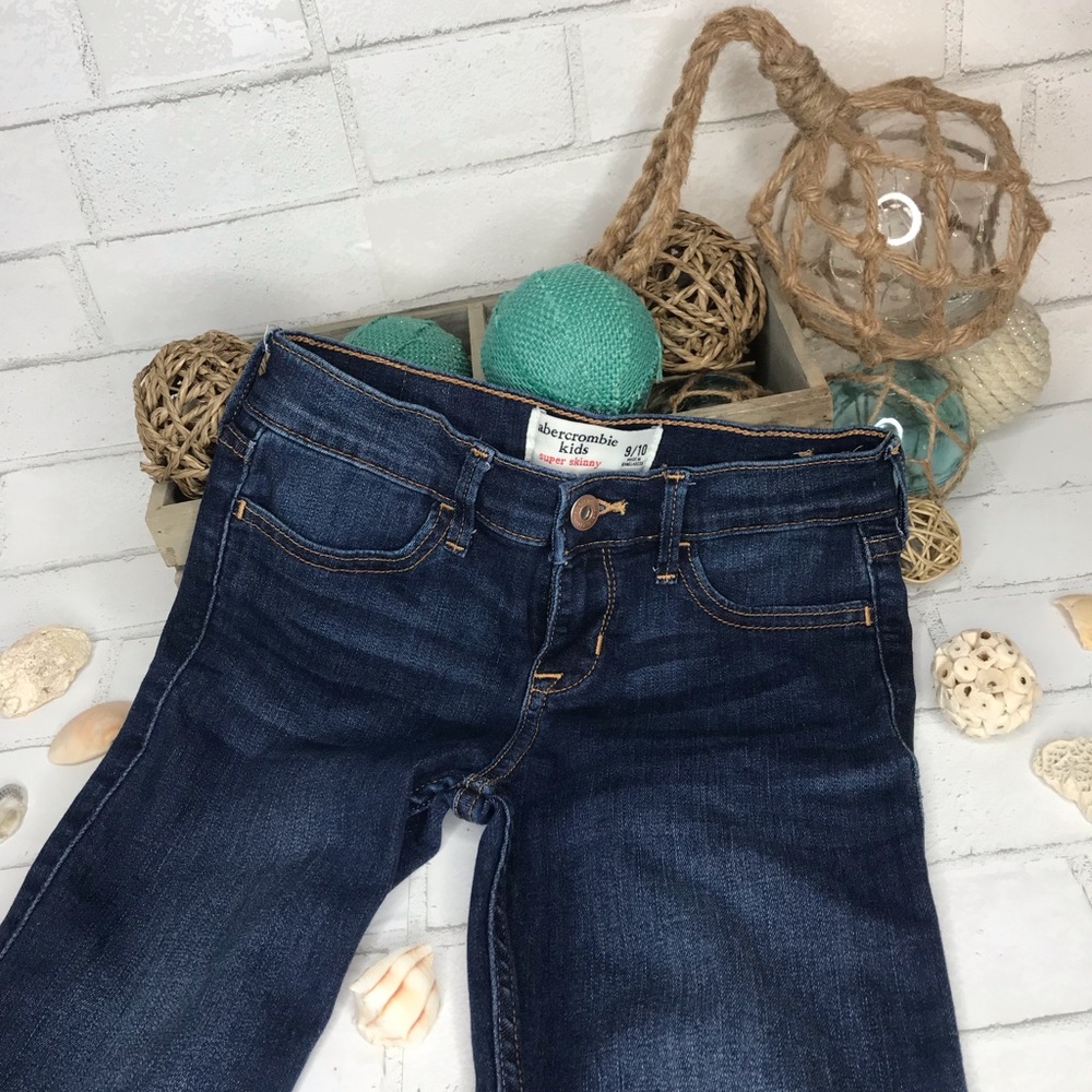 Abercrombie kids super skinny jeans 9-10